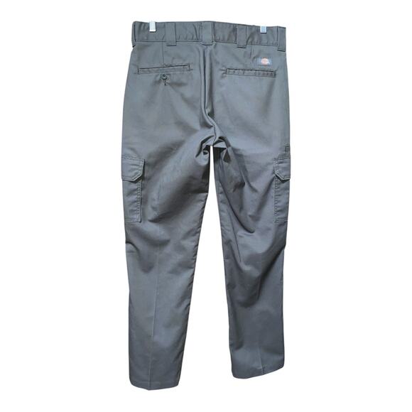 Dickies Men’s Flex Regular Straight Gray Work or Skateboarding Pants Size 32x32 - Picture 2 of 7